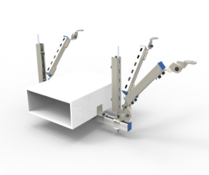电缆桥架双向抗震支架