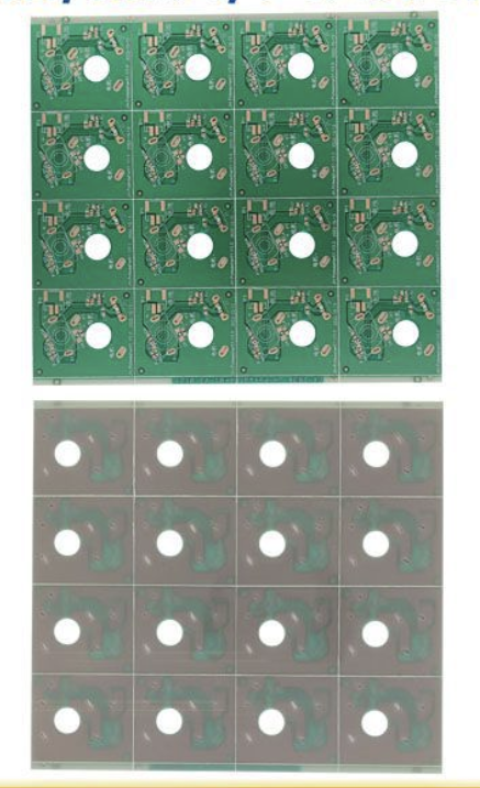 Half Wave Fiber Cem-3 circuit board