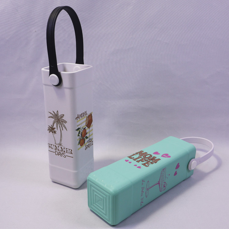 Printed EVA Wine Tote
