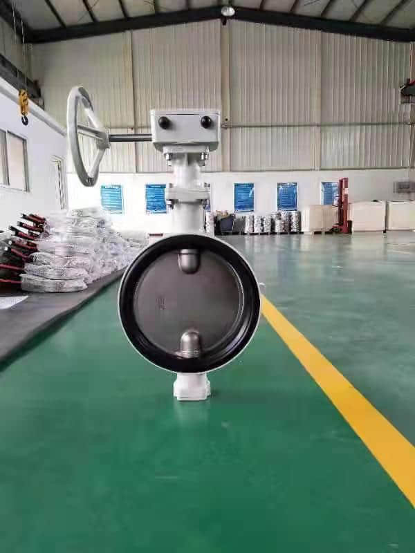 Manual Operated Aluminium Alloy Material pn16 Anti-condensation Butterfly Valve