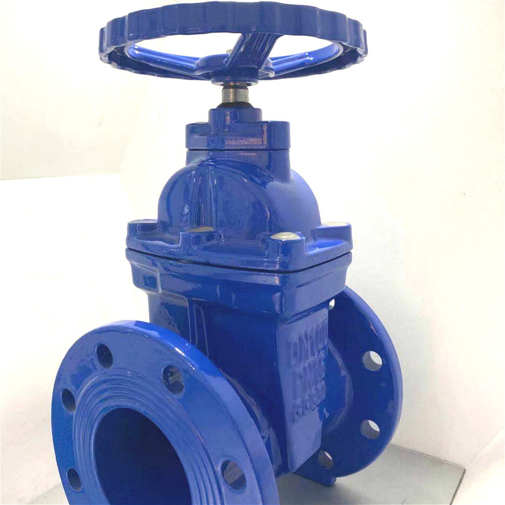 China ANSI 150 DIN3352 F4 F5 BS5163 Resilient Non Rising Stem Rubber Seated Gate Valve