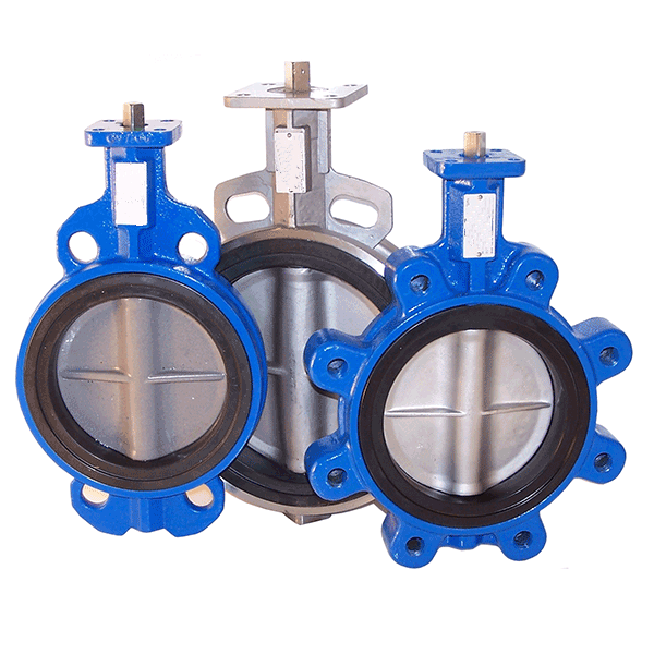 Lug type butterfly valve