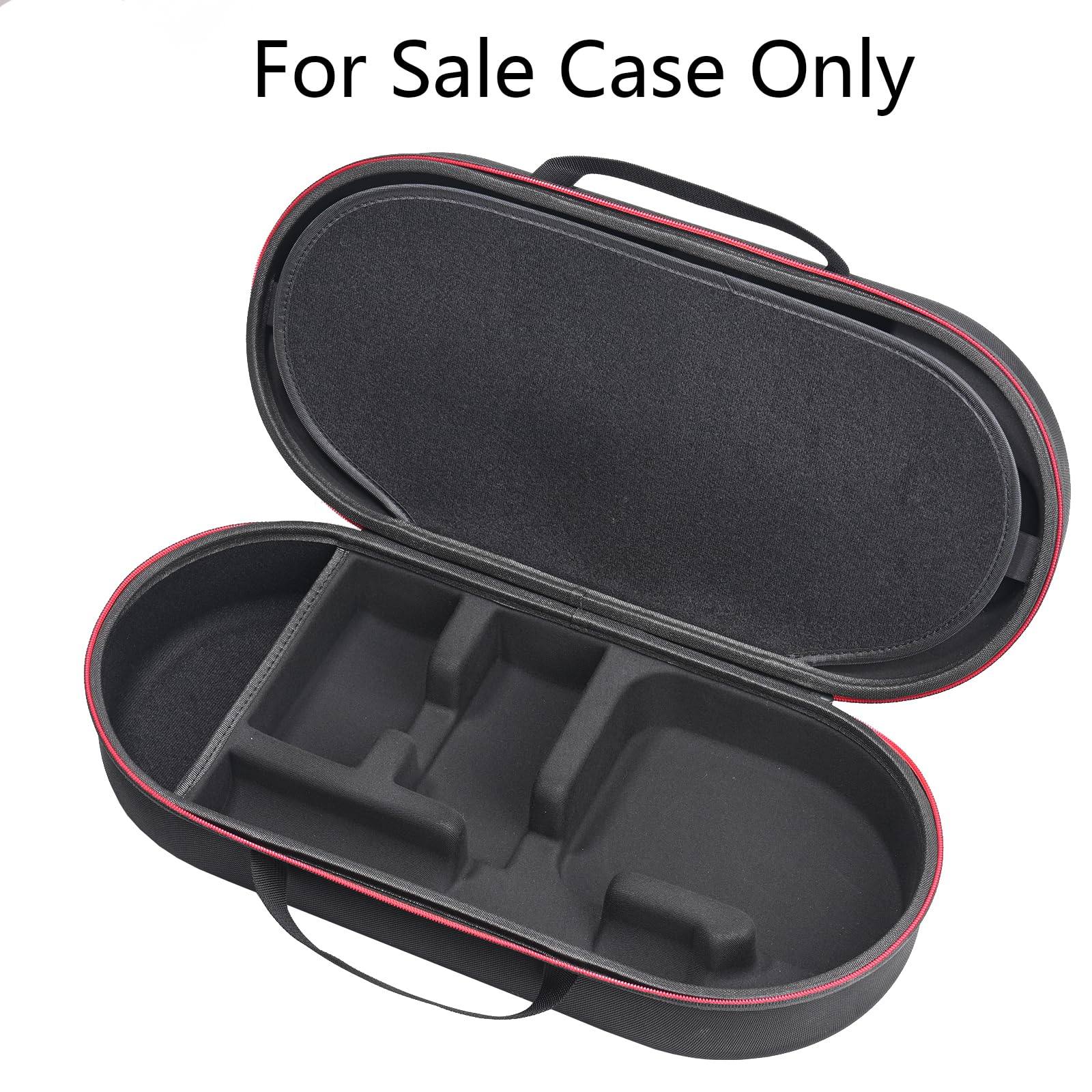 RLSOCO Hard Case for Dyson Airwrap i.d. Multi-Styler and Dryer - Fits 4pcs Long Barrels or Short Barrels - Black (Case Only,Hair Styler is not Included)