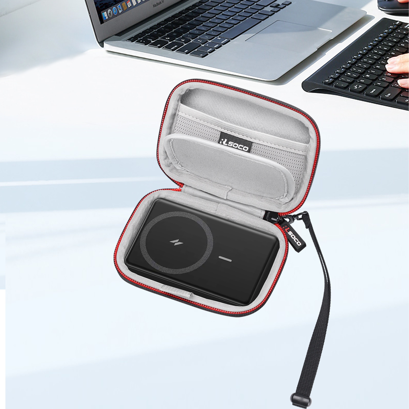 RLSOCO Hard Case for Anker 621/622/633 Magnetic Portable Charger (MagGo) & Anker MagGo Ultra Slim/MagGo 10000mAh Power Bank (Case Only)