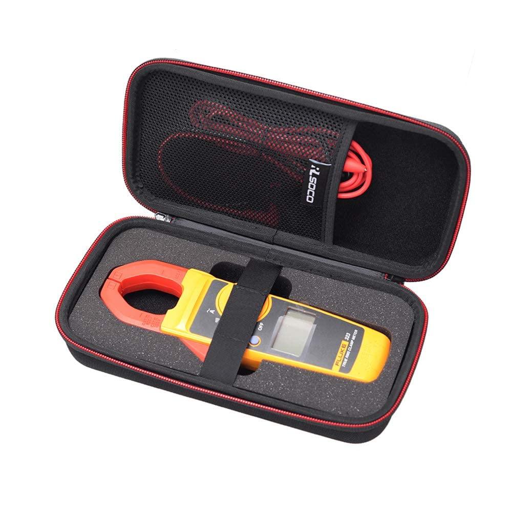 RLSOCO Hard Case for Fluke 323/302+/324/325 Clamp Meter & Works with KAIWEETS HT206D/HT206A Digital Clamp Meter (Case Only)