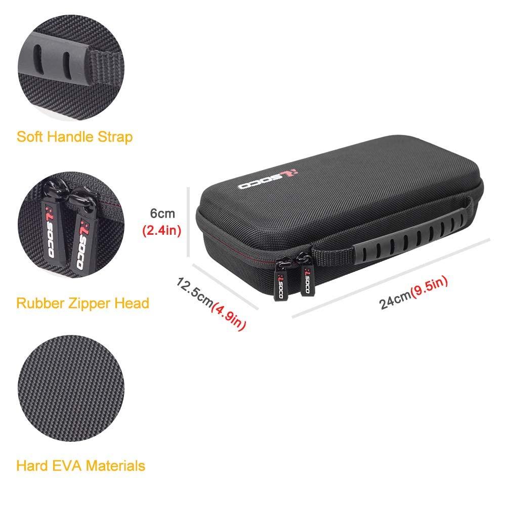 RLSOCO Hard Case for Fluke 323/302+/324/325 Clamp Meter & Works with KAIWEETS HT206D/HT206A Digital Clamp Meter (Case Only)