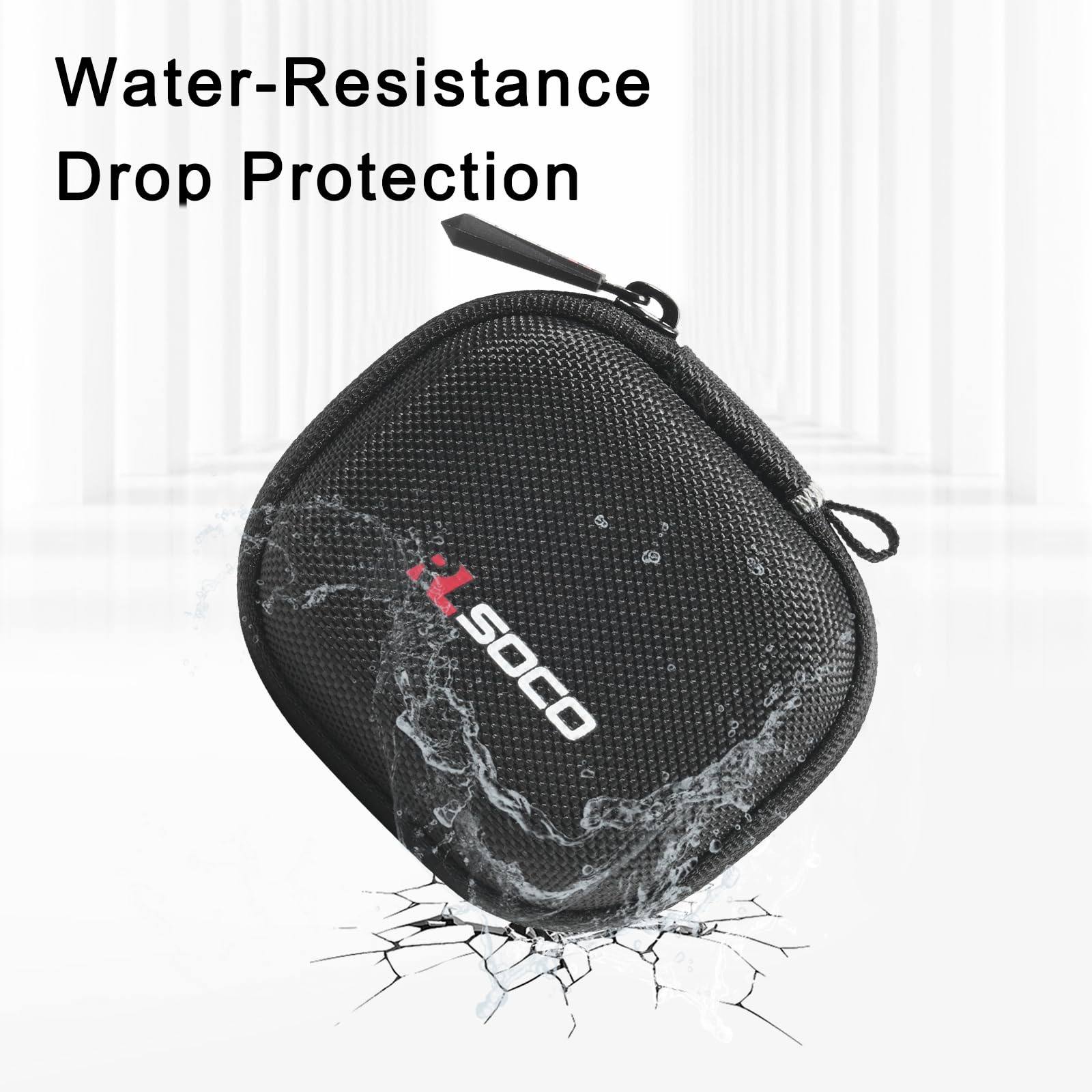 Hard Case for Powerbeats Pro 2 - RLSOCO Carrying Case for Beats Powerbeats Pro 2 Wireless Bluetooth Earbuds - Black (Case Only)