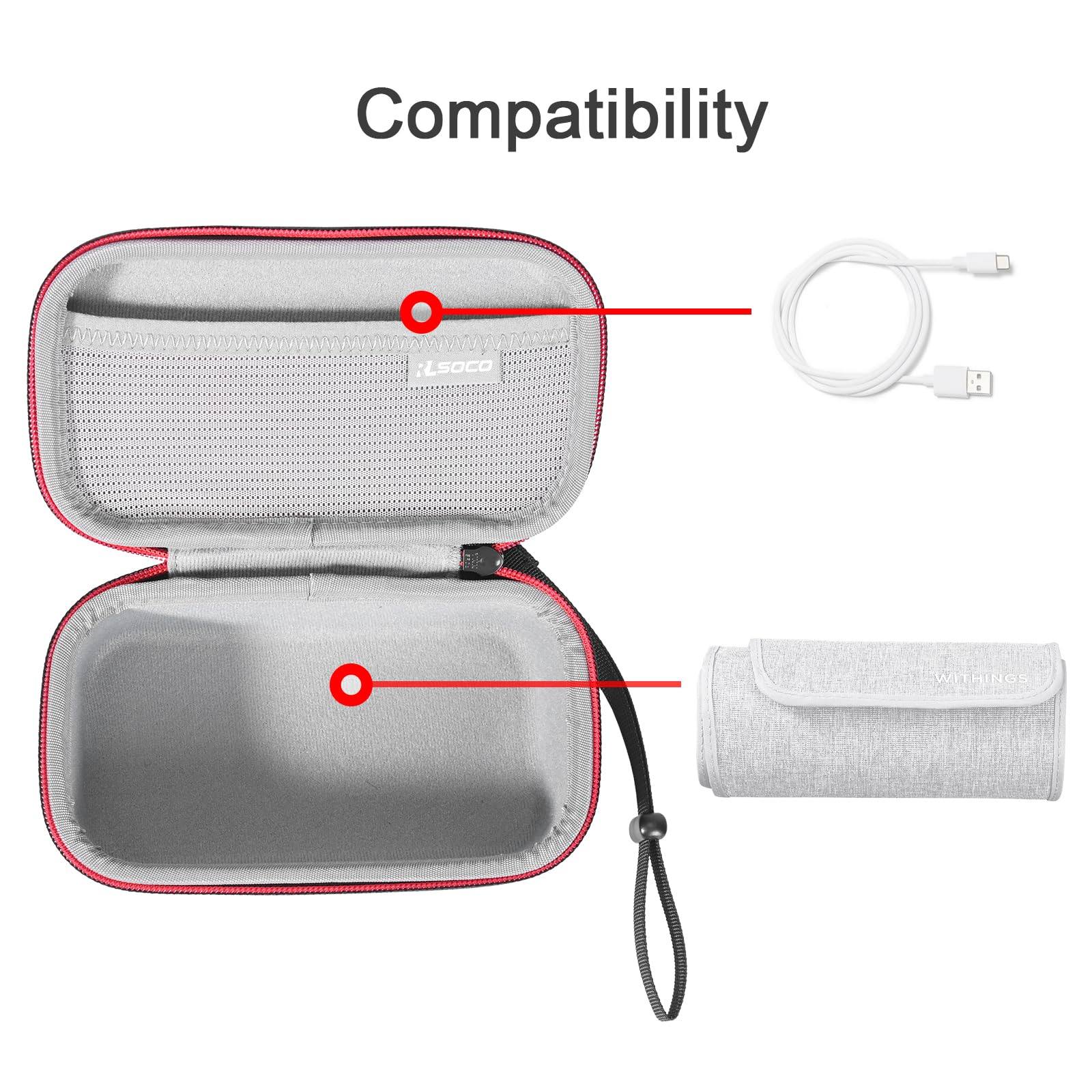RLSOCO Hard Case for Withings BPM Connect: Wi-Fi Smart Blood Pressure Monitor (Case Only)