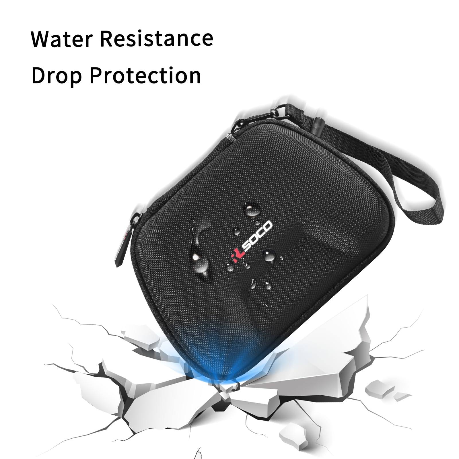 RLSOCO Carrying Case for GameSir G7 SE/Kaleid/T7 Wired Controller & Cyclone 2/Super Nova/Nova 2 Lite/Nova Lite 2.4g/T4 Pro/Tarantula Pro Wireless Controller and More (Case Only)