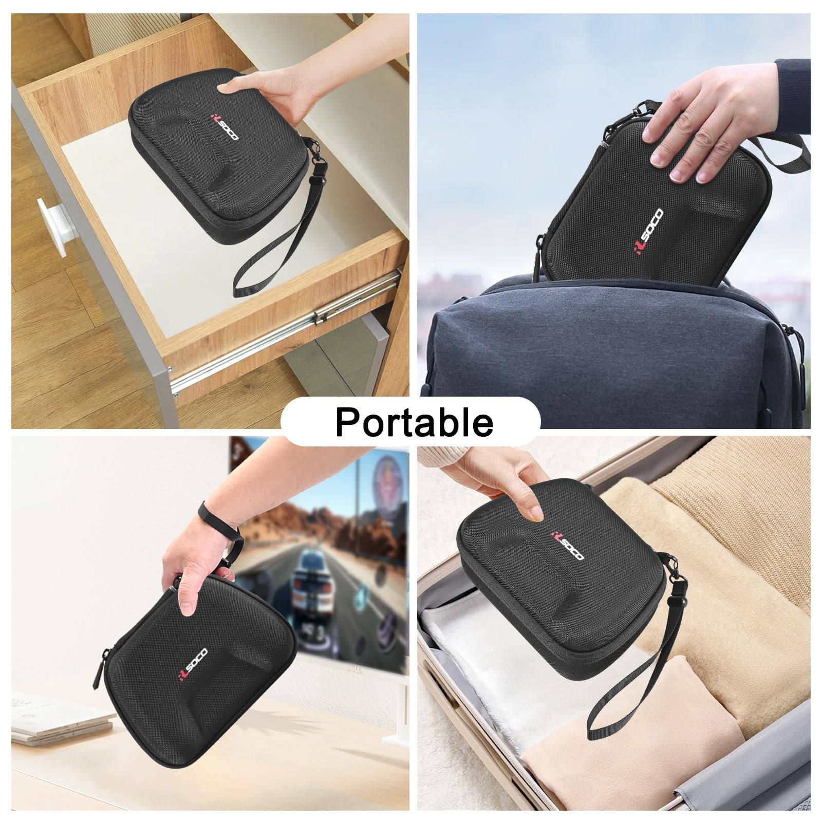 RLSOCO Carrying Case for GameSir G7 SE/Kaleid/T7 Wired Controller & Cyclone 2/Super Nova/Nova 2 Lite/Nova Lite 2.4g/T4 Pro/Tarantula Pro Wireless Controller and More (Case Only)