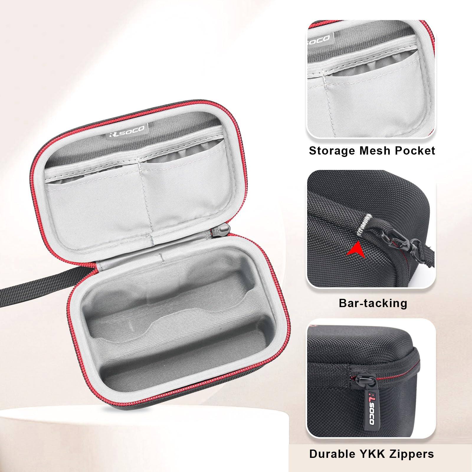 Case for Insta360 X5 - RLSOCO Hard Case for Insta360 X5 / X4 / ONE X2 / X3 Waterproof 360 Action Camera (Case Only)