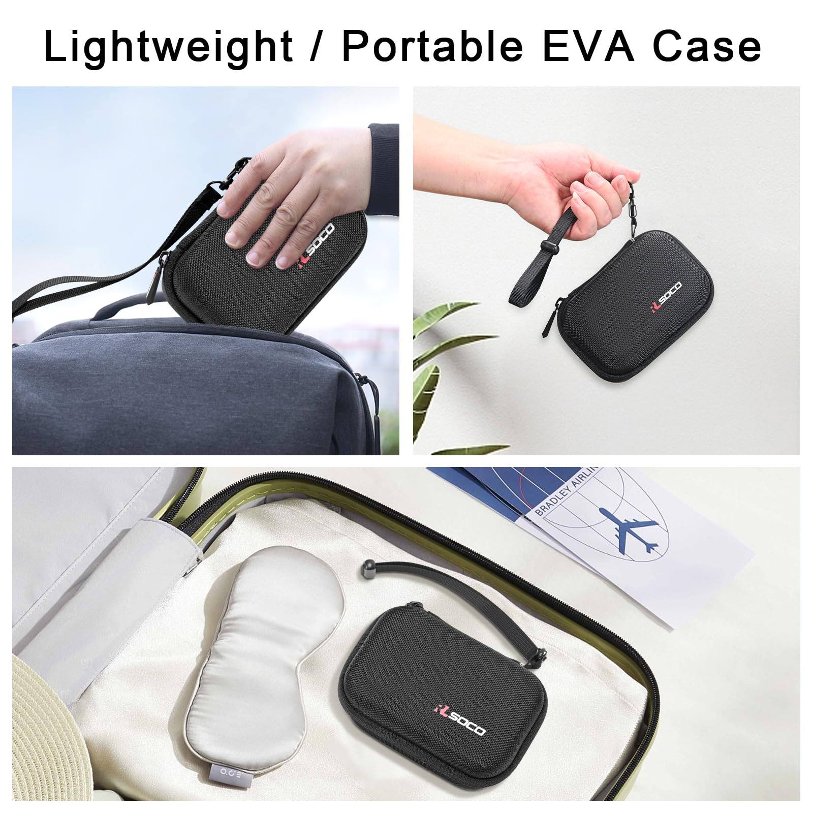 Case for Insta360 X5 - RLSOCO Hard Case for Insta360 X5 / X4 / ONE X2 / X3 Waterproof 360 Action Camera (Case Only)