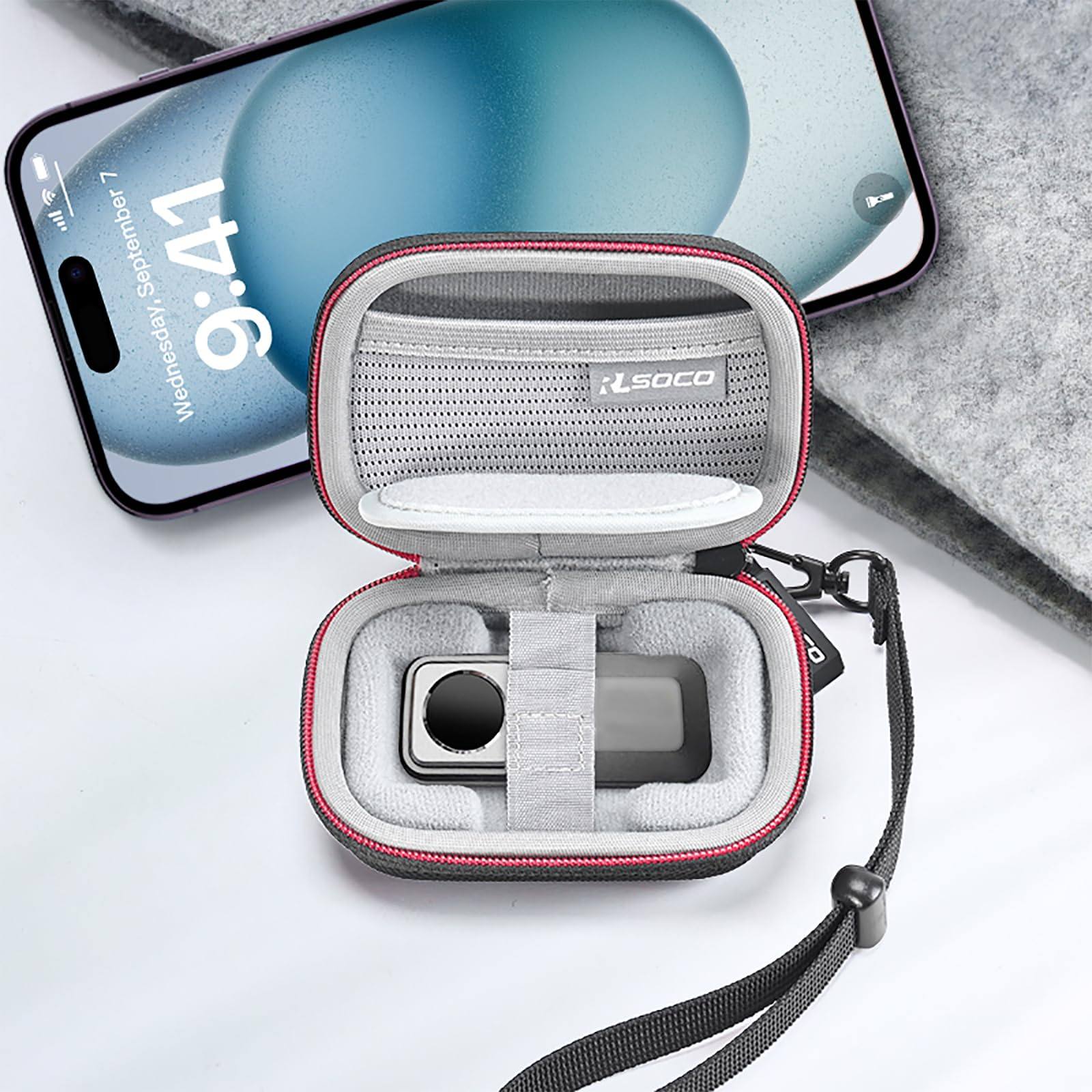 RLSOCO Hard Case for FLIR ONE Gen 3/PRO/Pro LT & TOPDON TC002/TC002C DUO/TC001/TC001 Plus & Fluke TC01A/TC01B Thermal Imaging Camera (Case Only)