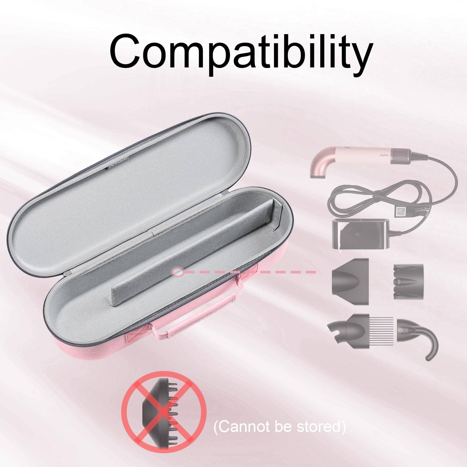 RLSOCO Carrying Case for Dyson Supersonic r™ Hair Dryer Curly+Coily HD17 (Case Only)
