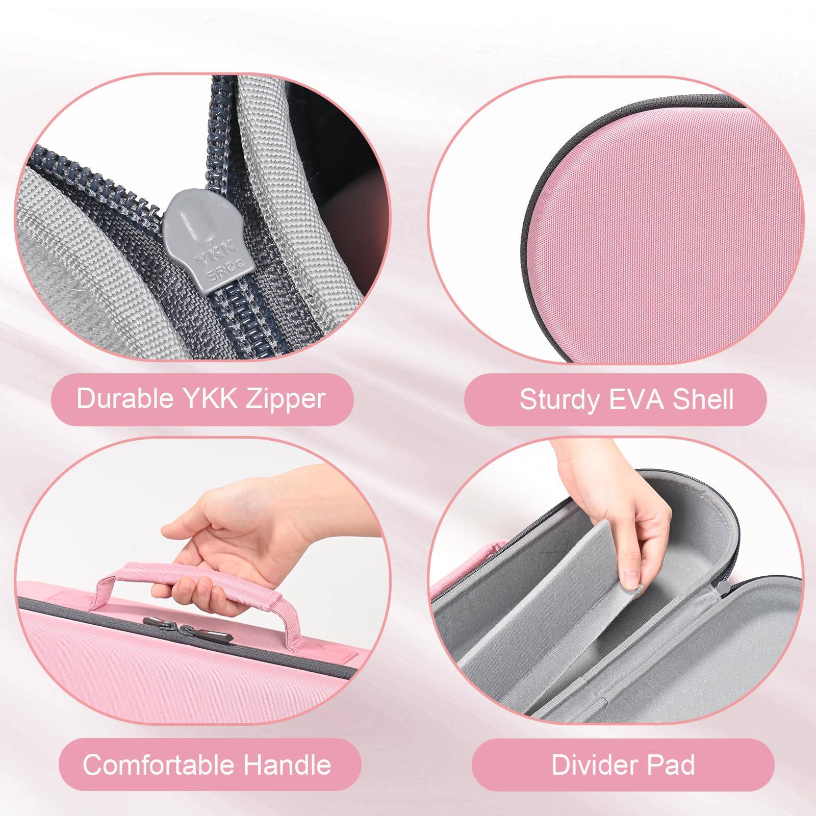 RLSOCO Carrying Case for Dyson Supersonic r™ Hair Dryer Curly+Coily HD17 (Case Only)