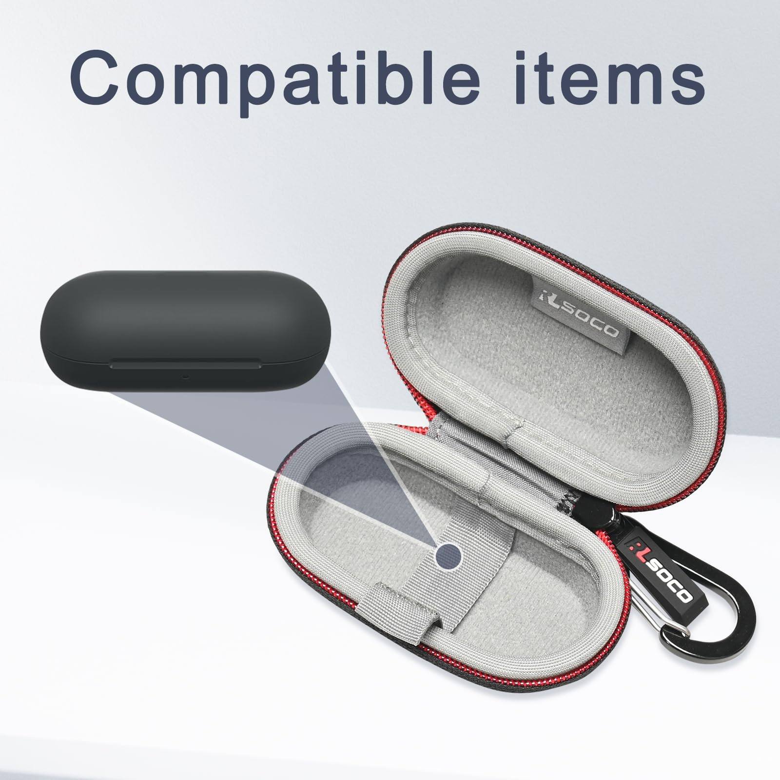 RLSOCO Case for Sony WF-C510 / WF-C700N / WF-C710N / WF-C500 Truly Wireless in-Ear Bluetooth Earbud Headphones (Case Only)