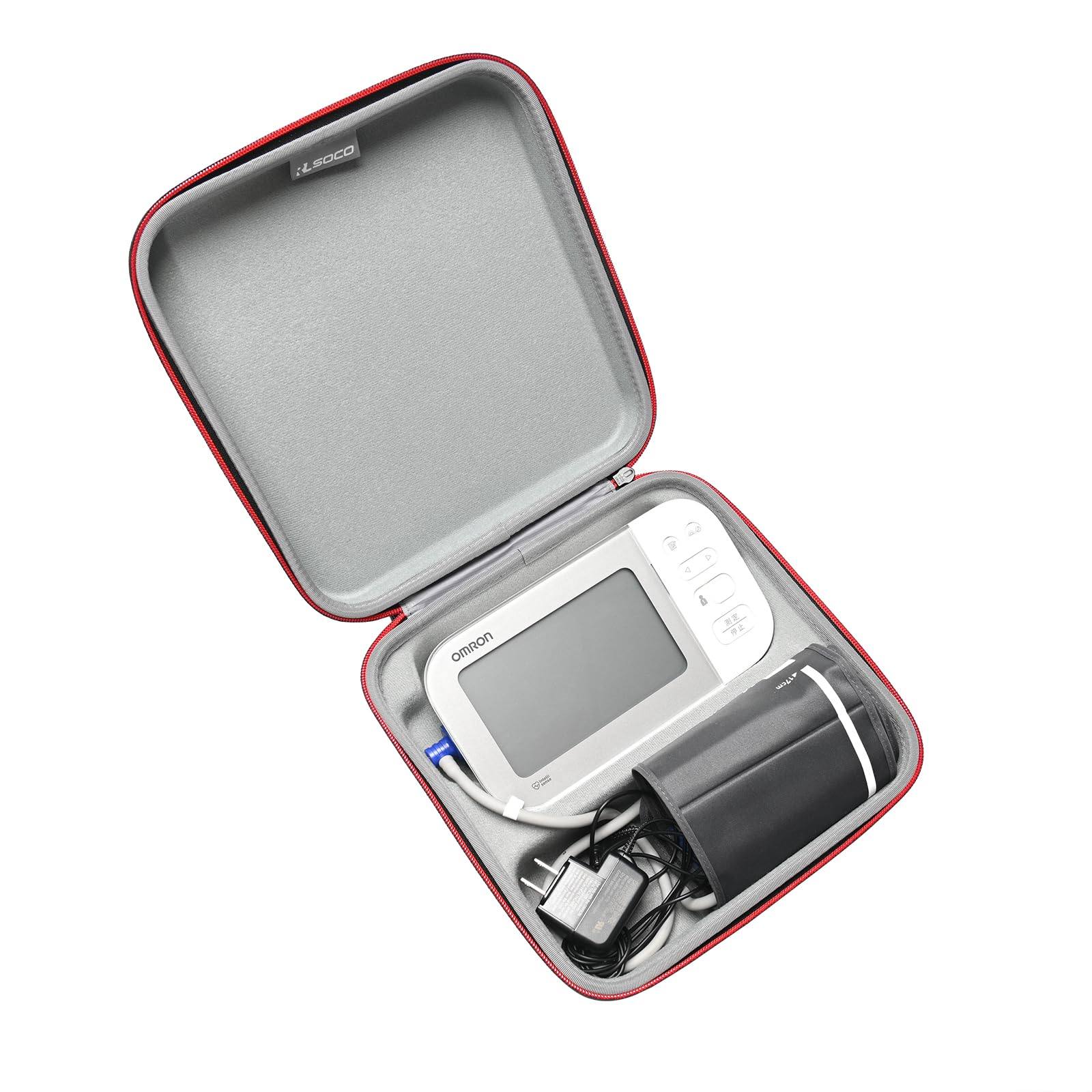 RLSOCO Hard Case for OMRON Platinum/Gold/7 Series/10 Series/M6 Upper Arm Blood Pressure Monitor - Fits for OMRON BP5450/BP5350/BP7350/BP7450/HEM-7360-E (Case Only)