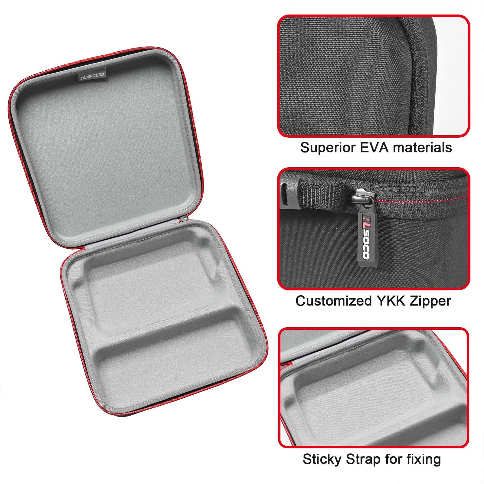 RLSOCO Hard Case for OMRON Platinum/Gold/7 Series/10 Series/M6 Upper Arm Blood Pressure Monitor - Fits for OMRON BP5450/BP5350/BP7350/BP7450/HEM-7360-E (Case Only)