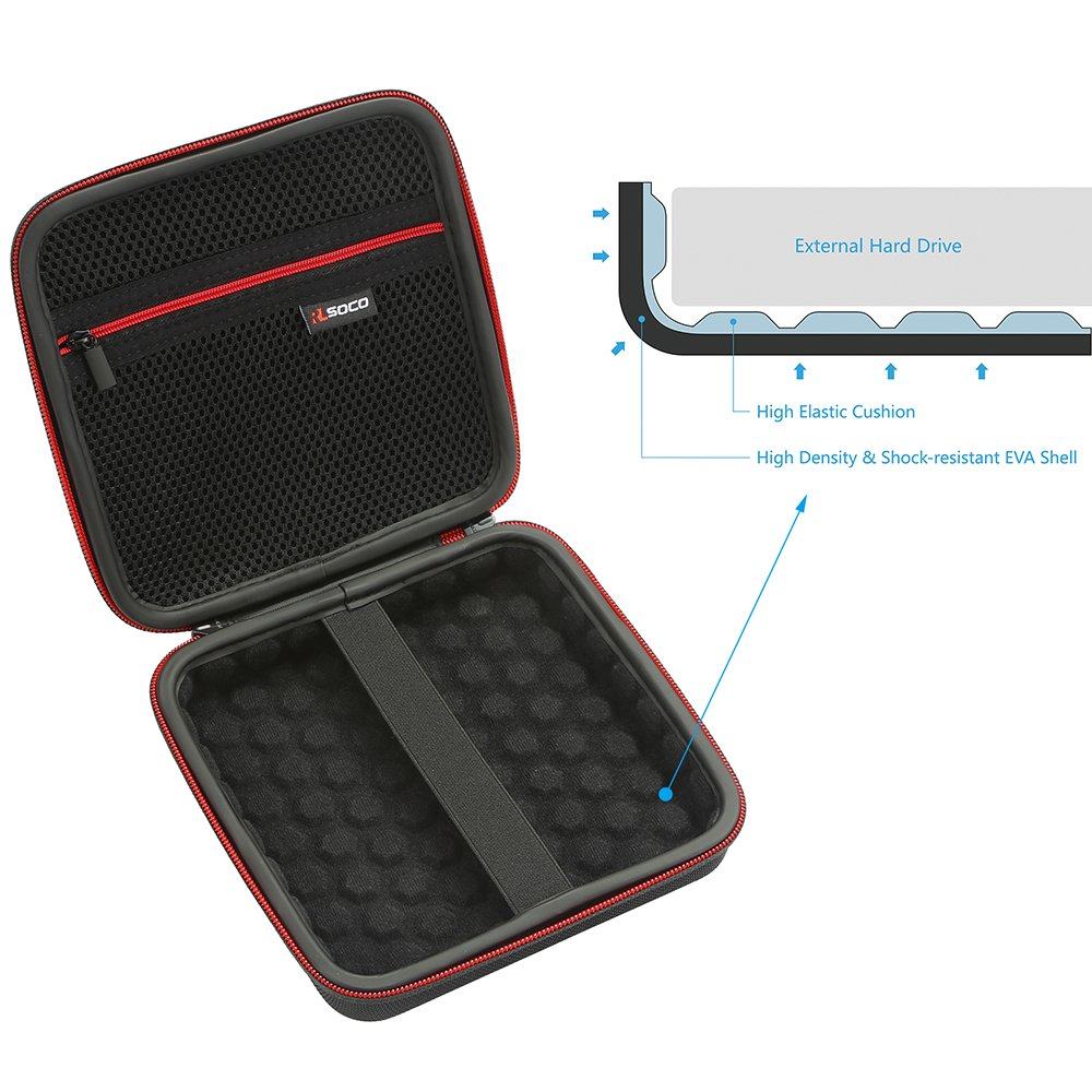 RLSOCO External USB CD DVD Drive Burner Writer Blu-Ray Drive Case for LG GP65NB60 8X/Electronics/GP60NB50/6X,Dell DW316,ASUS ZenDrive/V1M,Verbatim Ultra/Slimline,HP,archgon,Hitachi LG (Case Only)