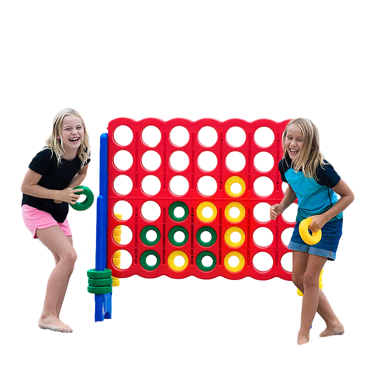 Giant connect four game