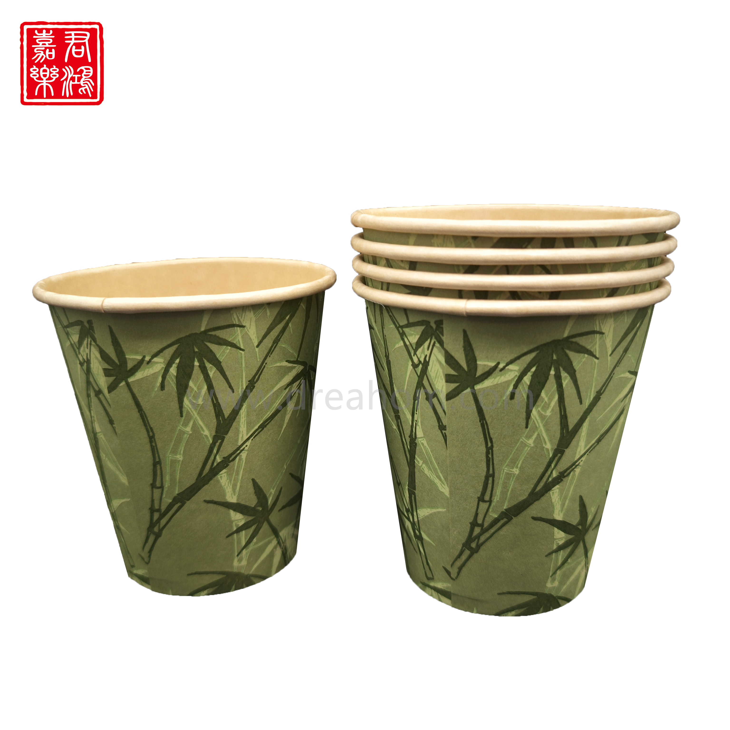 Bamboo Paper Cup 10oz