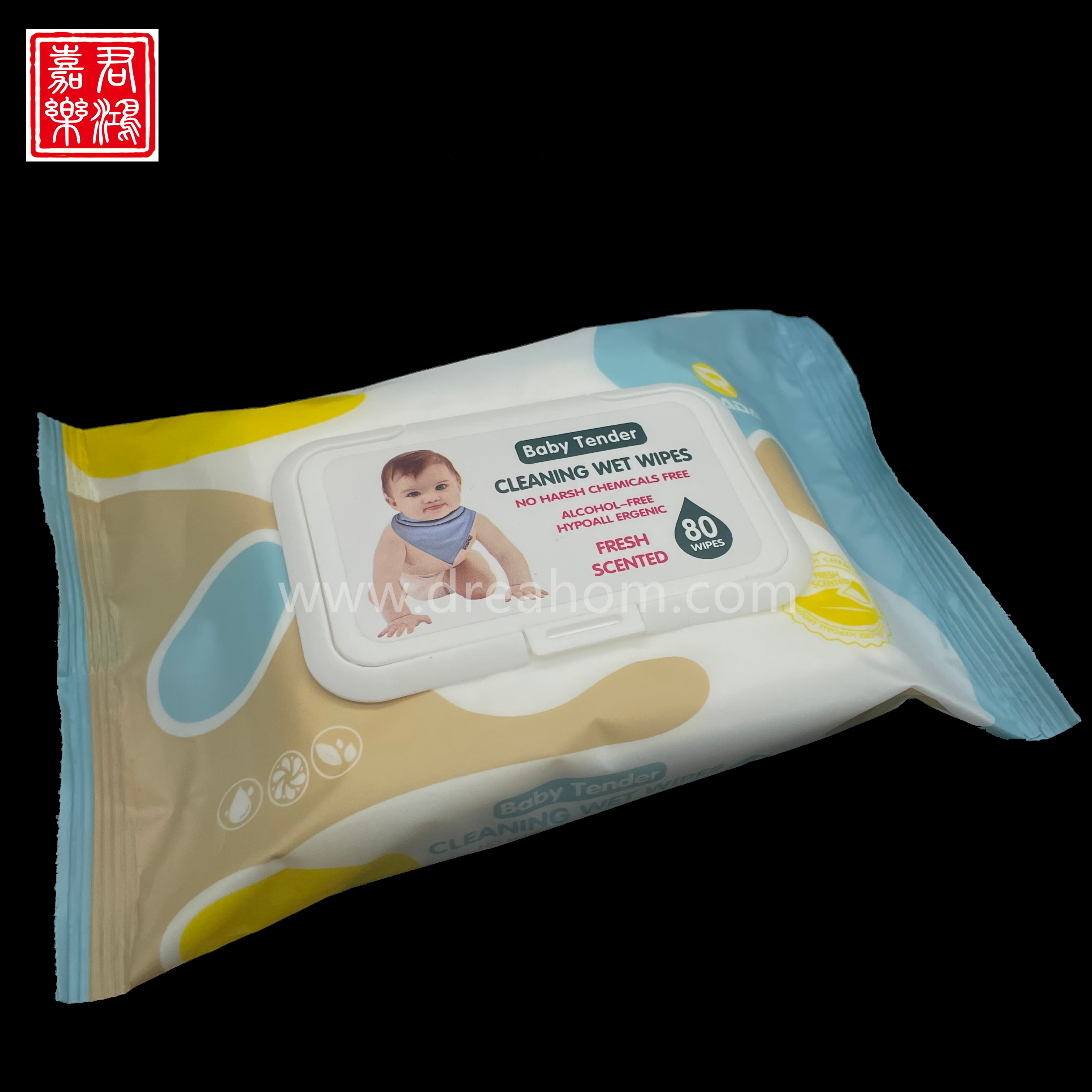 99% Pure Water Unscented Baby Wipes