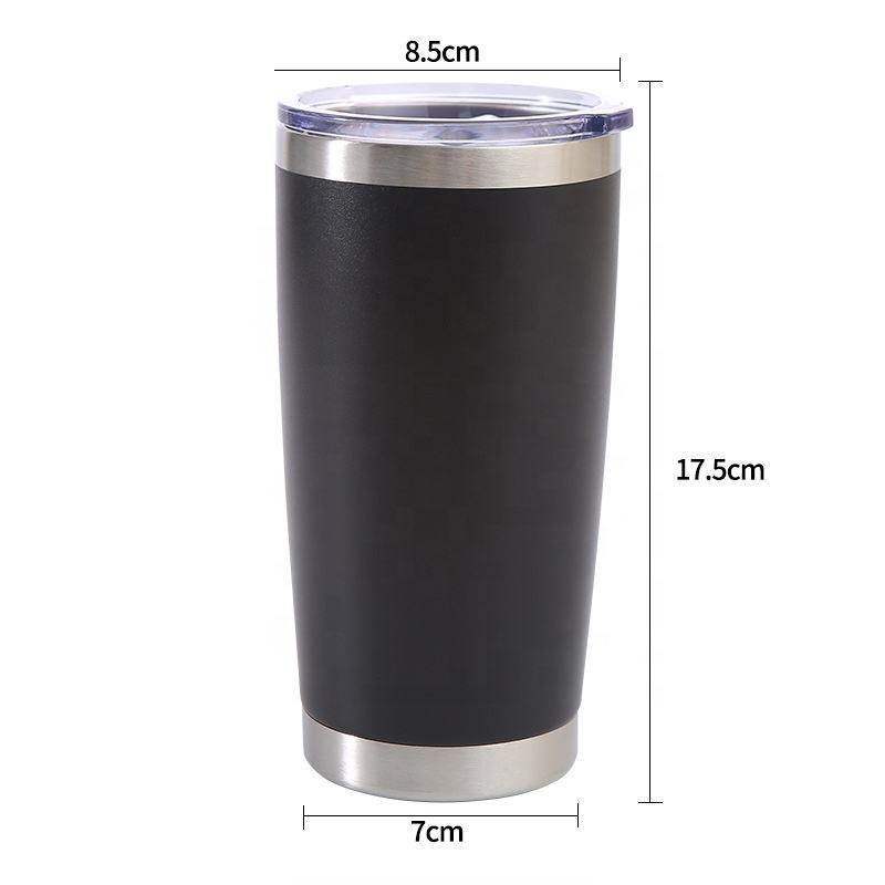 20oz/30oz Tumbler Cups Stainless Steel Double Walled Vacuum Insulated Tumbler Cups With Lid