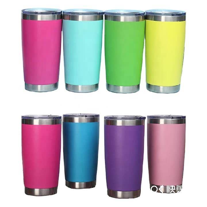 Wholesale 20oz Mug Beer Tumbler Cups Stainless Steel Tumbler Insulated Vacuum Wine Tumbler