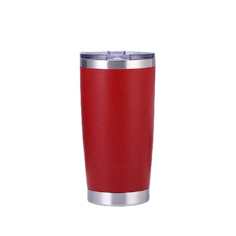 Wholesale 20oz Mug Beer Tumbler Cups Stainless Steel Tumbler Insulated Vacuum Wine Tumbler