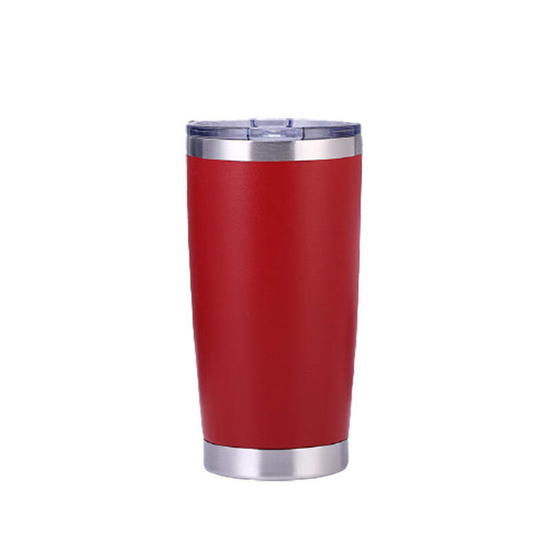 20oz Tumbler Cups Double Wall Stainless Steel Vacuum Insulated Tumbler with Lid and Straw