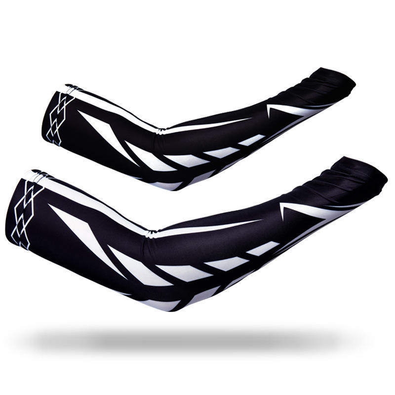 Custom Arm Sleeves UV Protection Moisture Wicking Breathable Cooling Printed Arm Guards For Outdoor