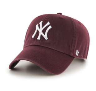 MLB-Clean Up Dark Maroon