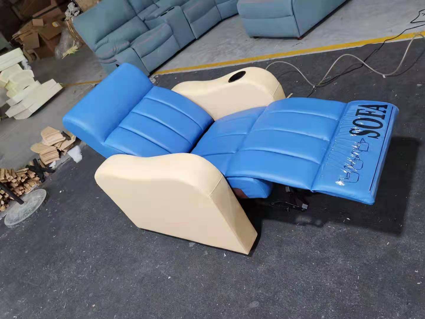 massagem sofa