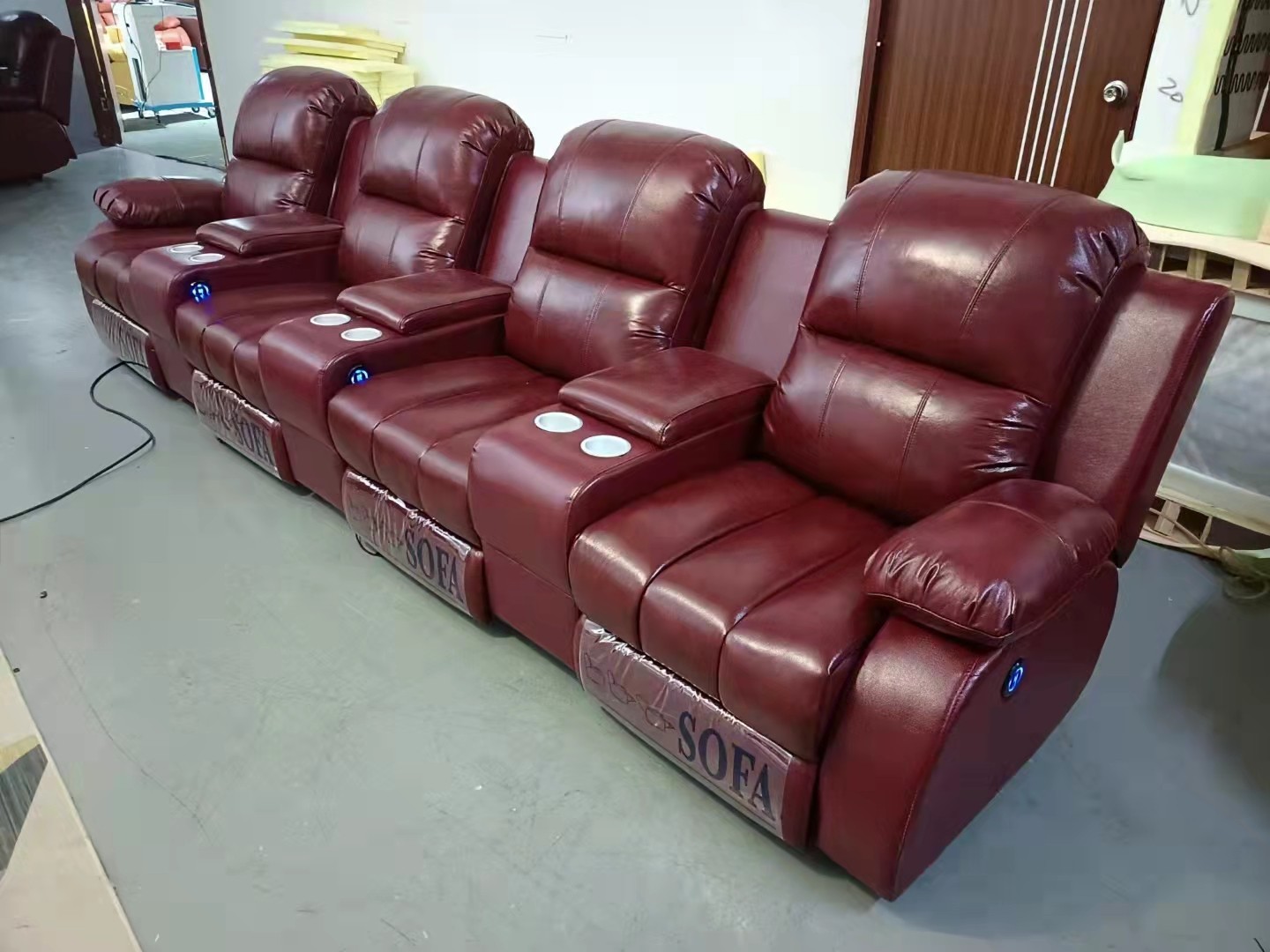 massagem sofa