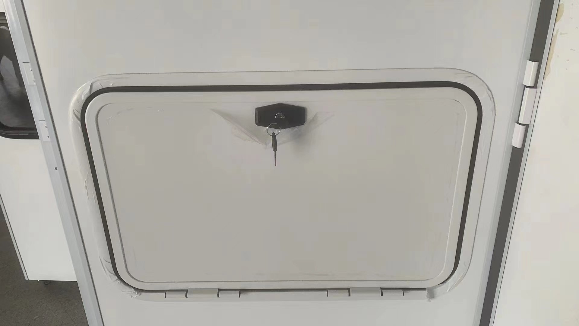 RV storage door