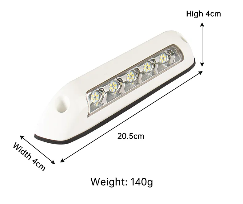 High quality waterproof multipurpose shade easy to install awning RV interior wall camper car LED light