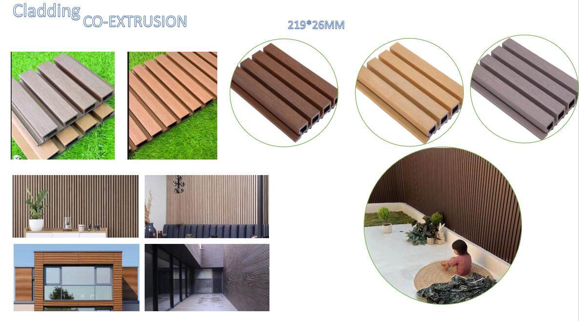 Cladding co-extrusion