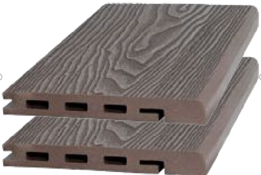 Decking 3D-embossed