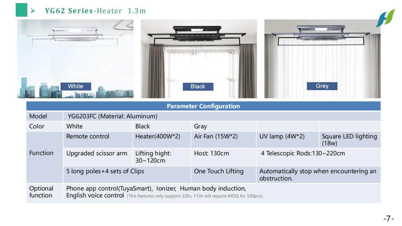 Electric drying racks