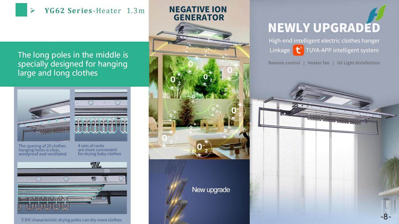 Electric drying racks