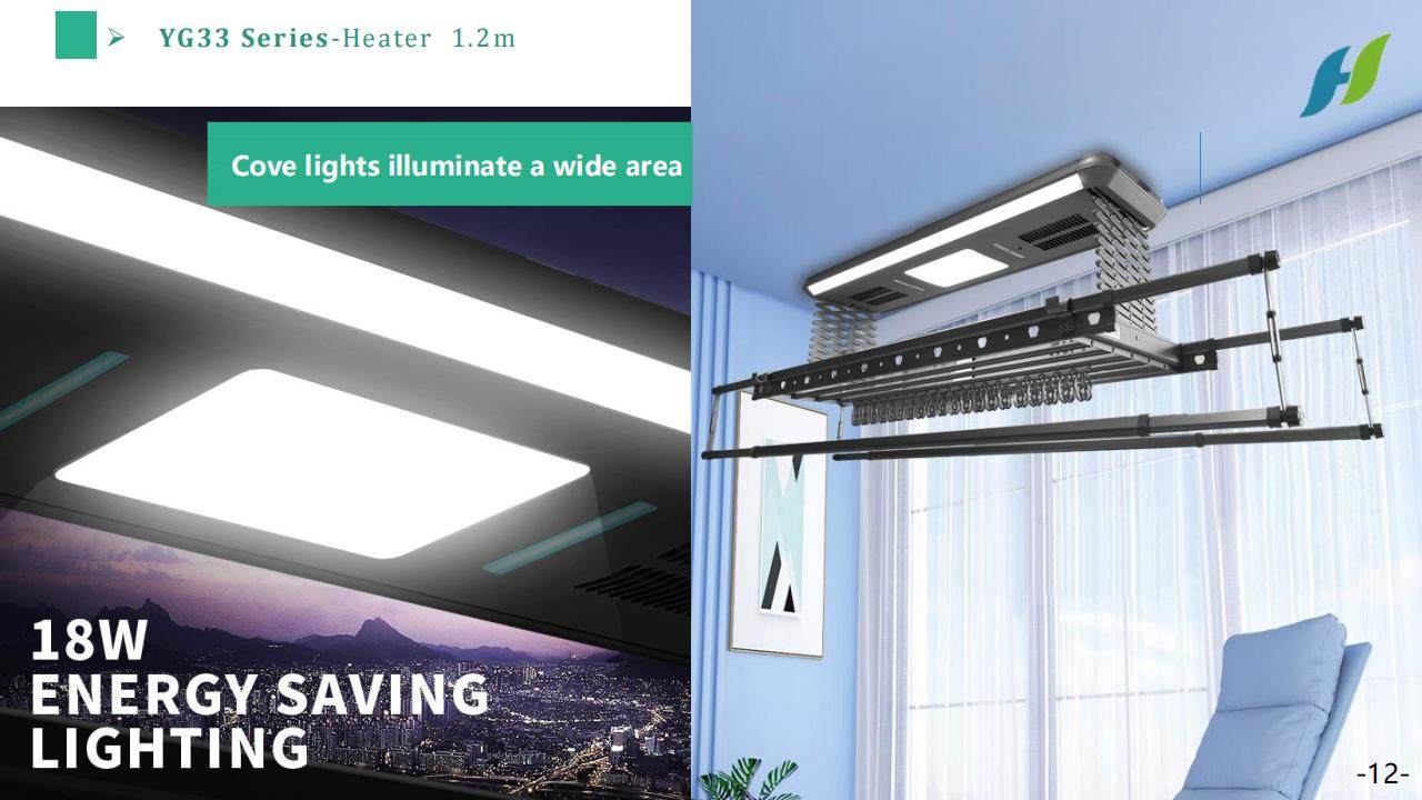 Electric drying racks