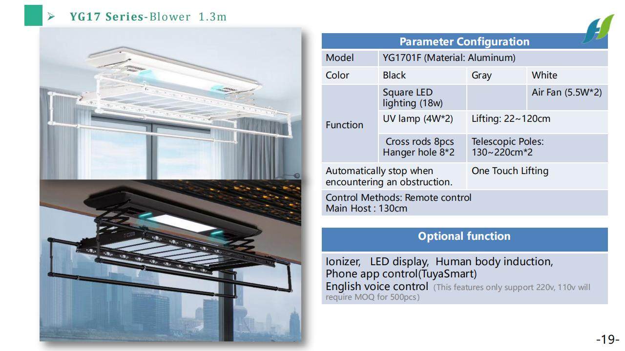Electric drying racks