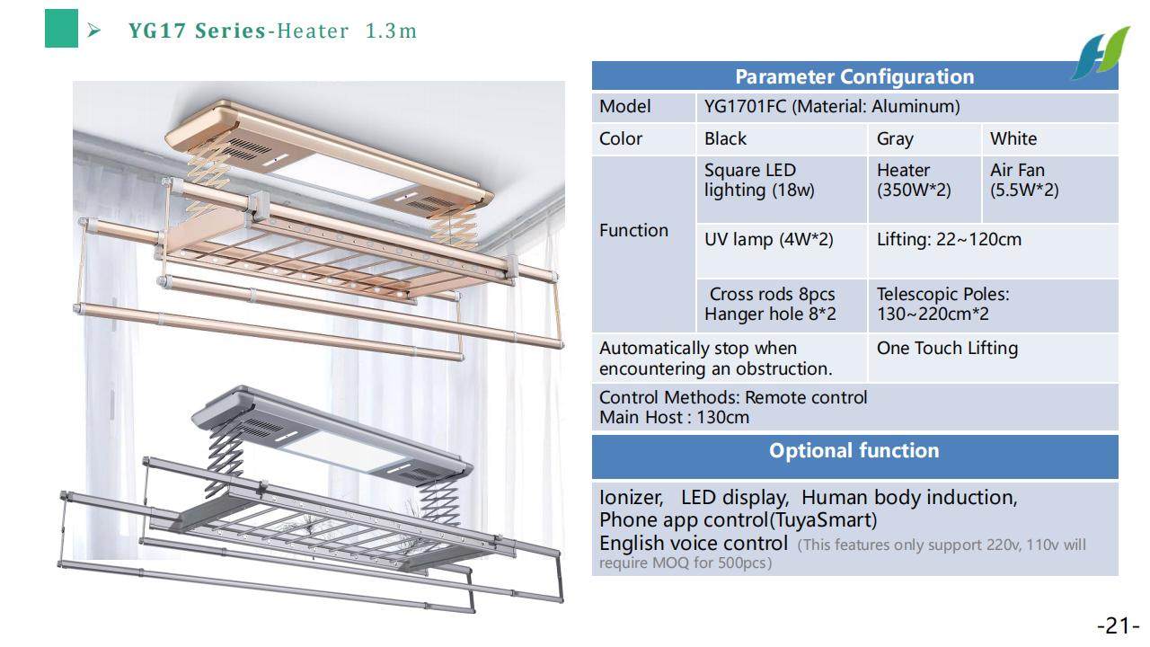 Electric drying racks