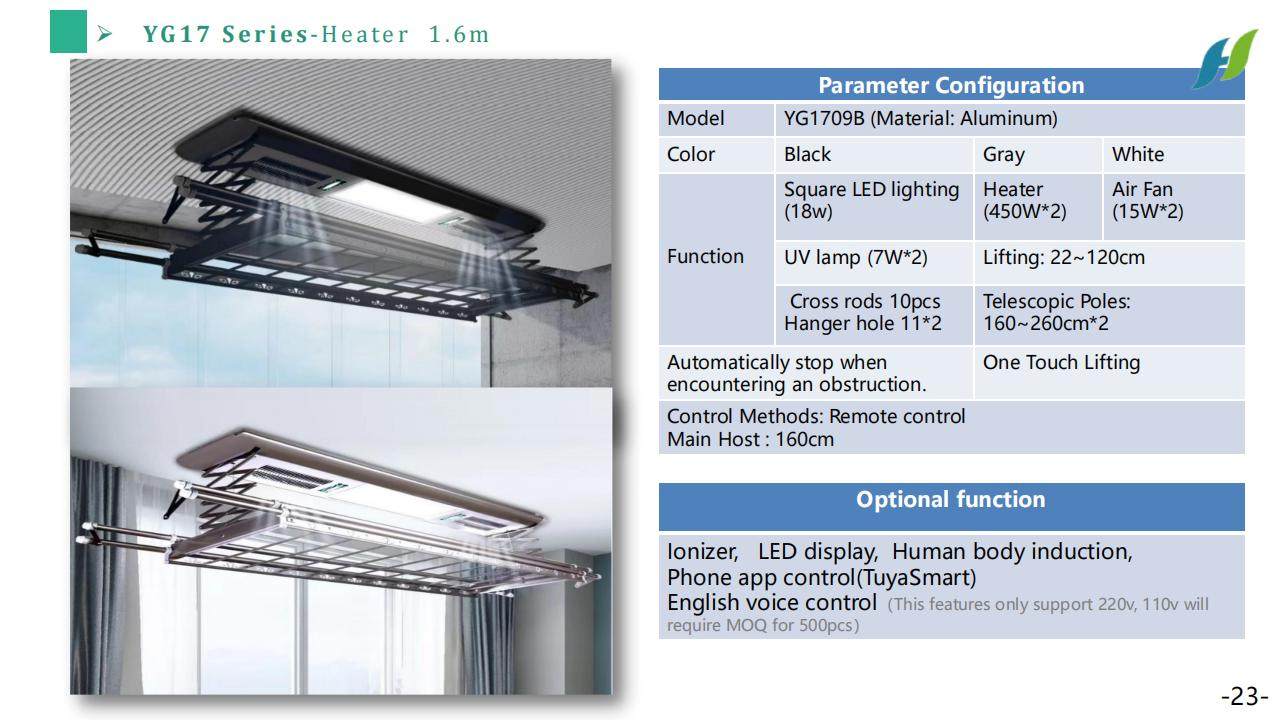 Electric drying racks