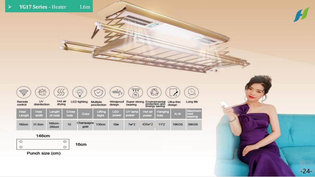Electric drying racks