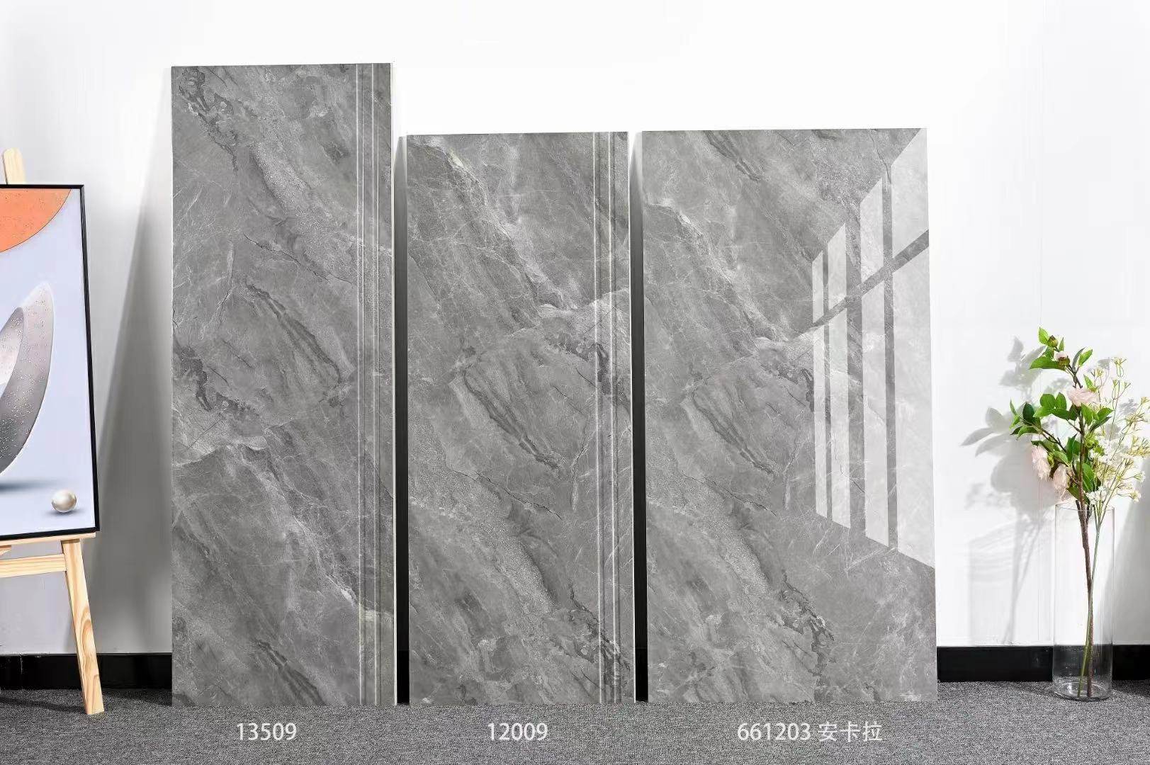 470x1200MM /470x1350MM Glossy Marble Glazed Porcelain Stair Tile