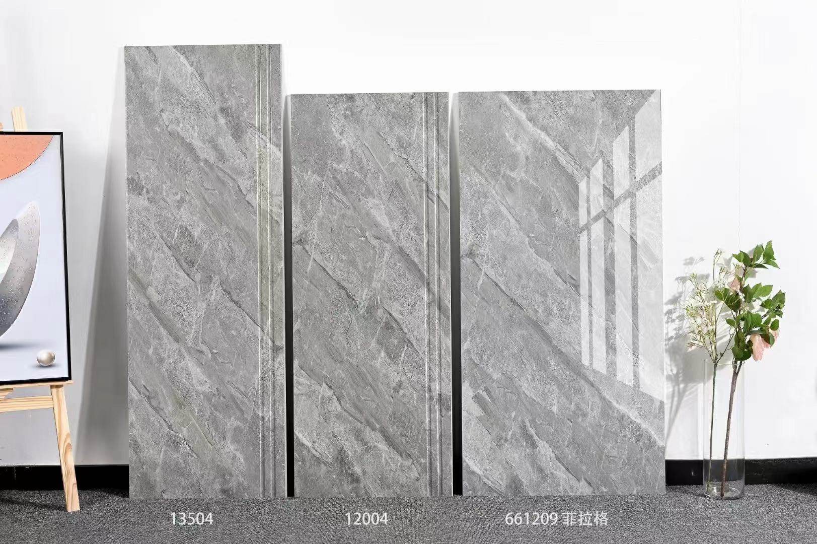 470x1200MM /470x1350MM Glossy Marble Glazed Porcelain Stair Tile