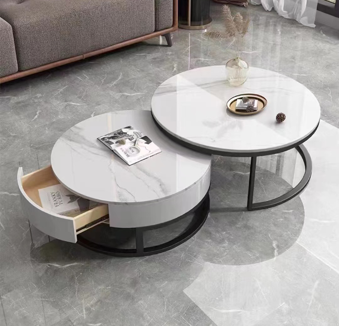 Customized Size Sintered Stone Tea coffee Table