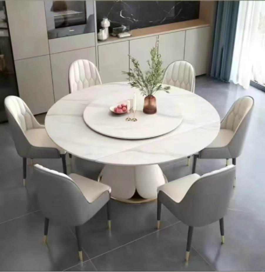 Customized Size Sintered Stone Dining Table