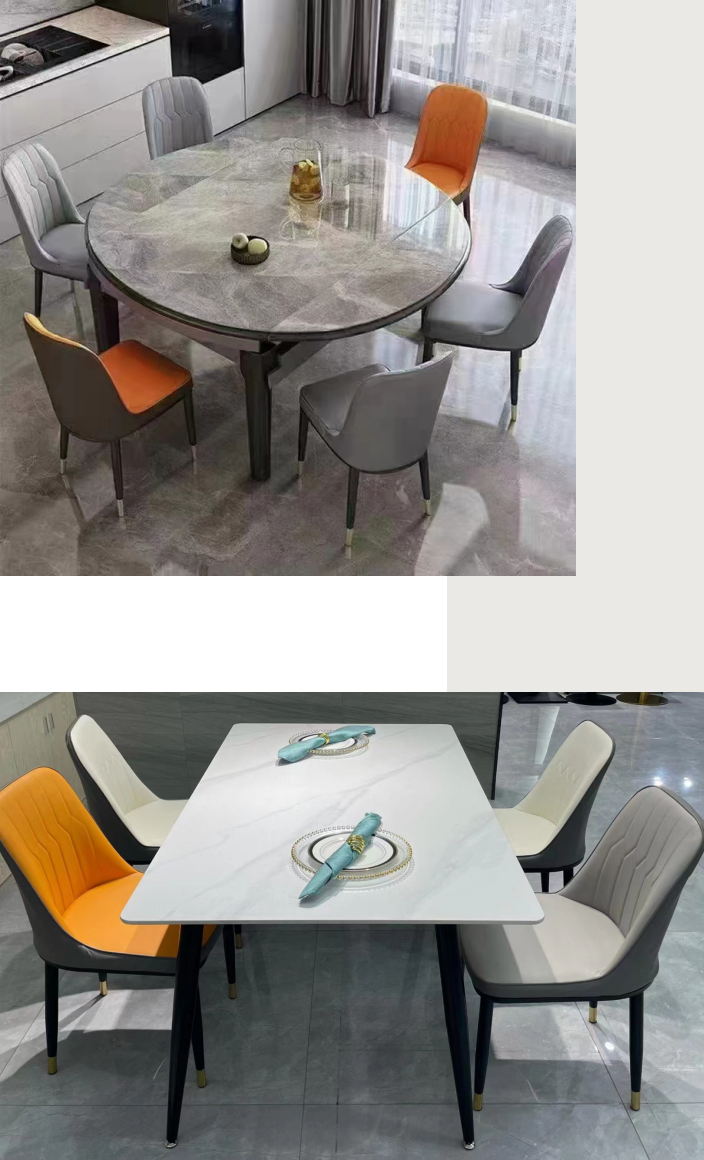 Customized Size Sintered Stone Dining  Table